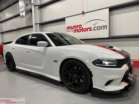 2015 DodgeSOLDSOLDSOLDCharger ScatPack SRT392 V8 6.4L 485hp Bright White Ground Effects Auto67k kms!
