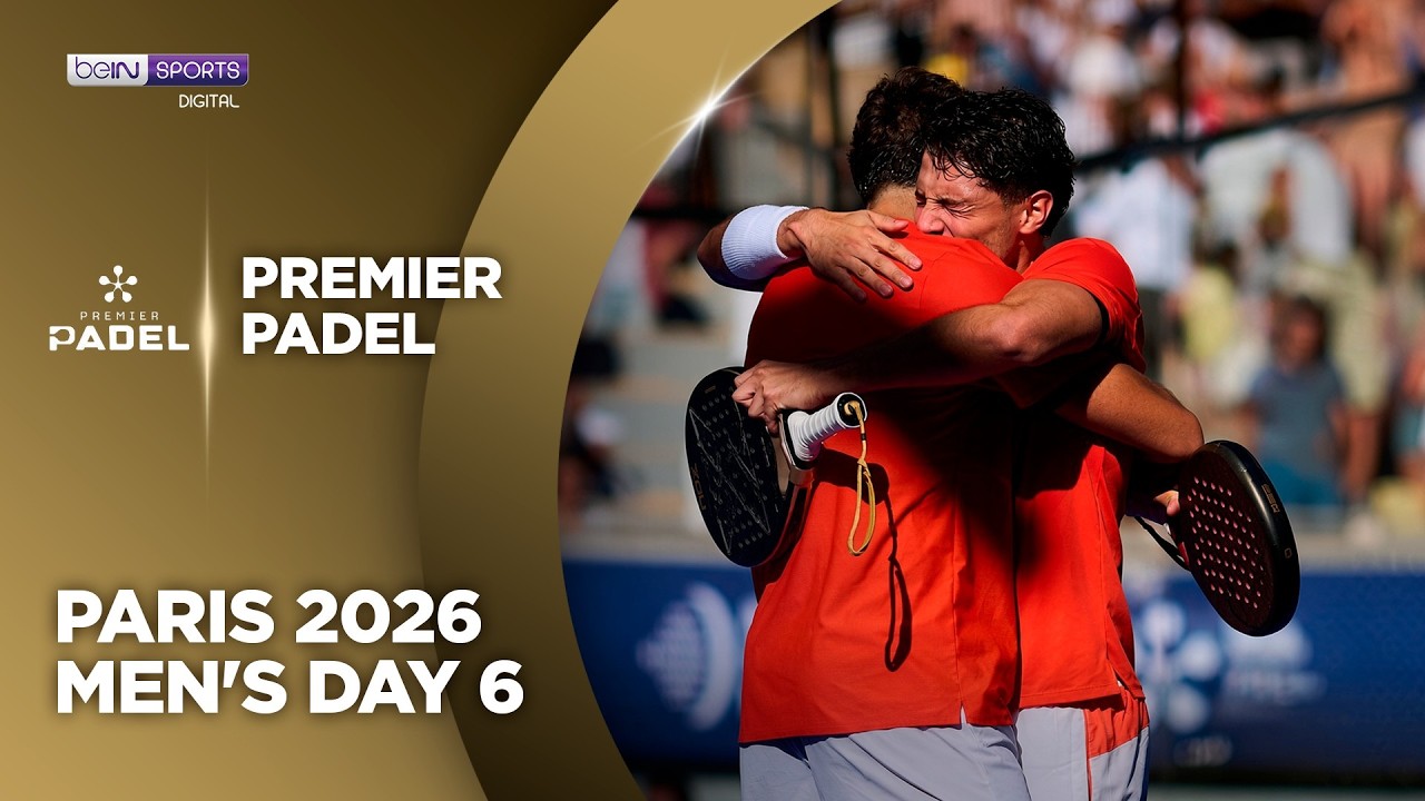 Men's Day 6 | Premier Padel Paris Major HIGHLIGHTS | 09/12/2026 | beIN SPORTS USA