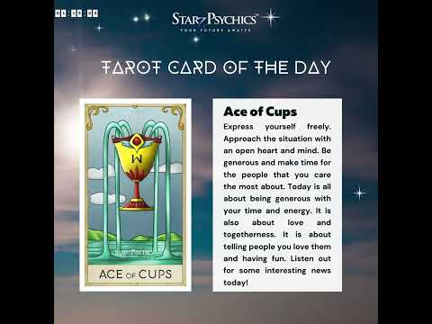 𝟎𝟏.𝟏𝟑.𝟐𝟑 Tarot Card of the day: 𝐀𝐜𝐞 𝐨𝐟 𝐂𝐮𝐩𝐬
