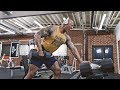 Dumbbell Rows BEND BOUNDARIES Dwayne Johnson Under Armour Campaign