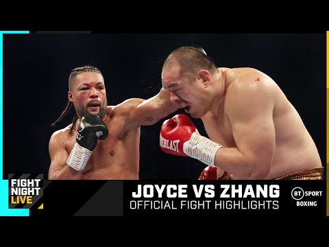 Джо Джойс – Чжан Чжилеи / Joyce vs. Zhang: полный бой