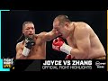 Big Bang Zhang with a TKO | Joyce vs Zhang | Official Fight Highlights | BT Sport