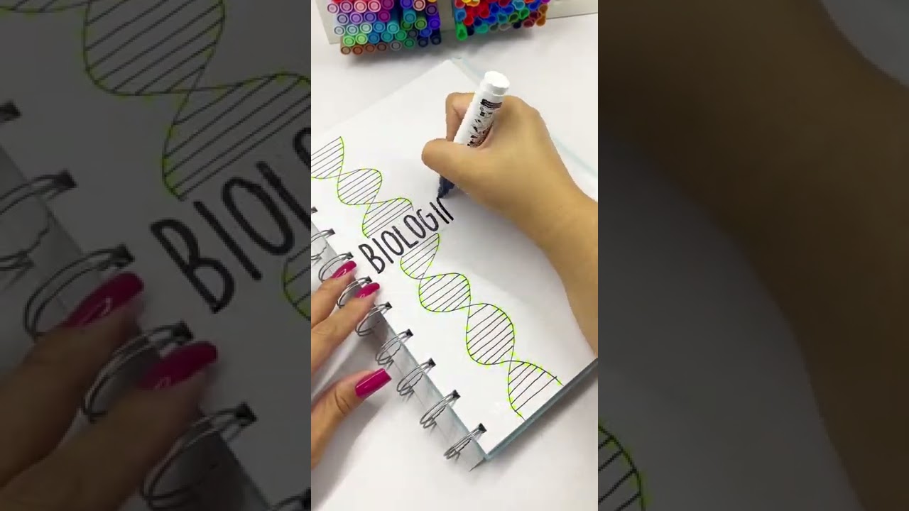 Capa de matéria - Biologia 🧬 #shorts #voltaasaulas #materialescolar #estudante