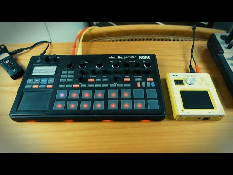 DARK ROLLING DRUM AND BASS JAM with KORG ELECTRIBE 2S and KORG KAOSSILATOR