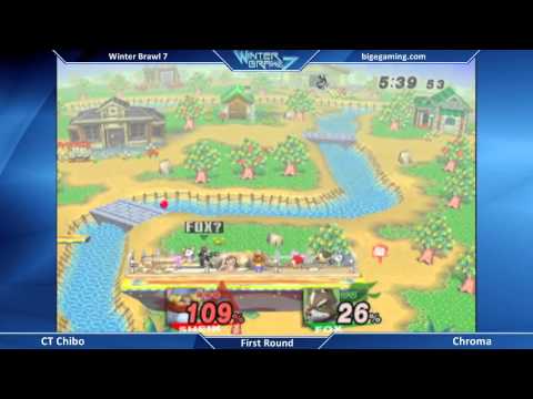 Winter Brawl 7 Project M - CT Chibo vs Chroma