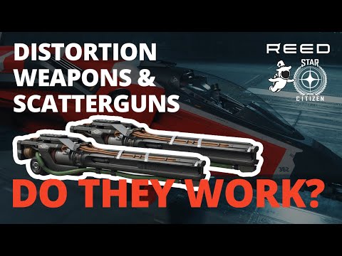 Star Citizen - 3.11.0 - Extended Distortion Weapons Testing, S5 Scatterguns work!