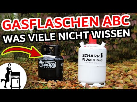 Vorsicht mach das nie! Gasflaschen ABC | Wichtiges Wissen | Die Frau am Grill