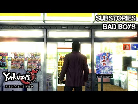 Yakuza 5 Remastered | Akiyama Substories - Bad Boys