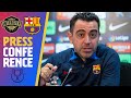? LIVESTREAM: XAVI PRESS CONFERENCE (INTERCITY - BARÇA)