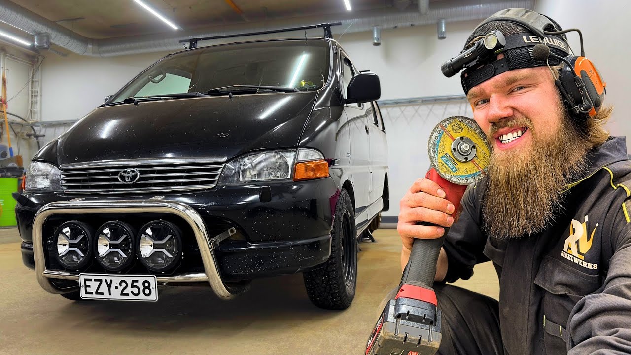 AMIS-HIACEN RUOSTEVAURIO ON 10 KERTAA PAHEMPI KUIN LUULIN