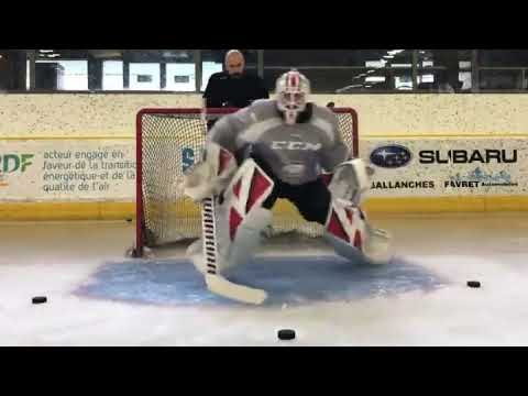 New Drill from Goalie Coaches