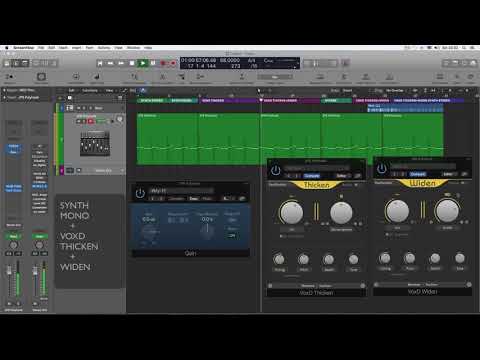 Sonnox VoxDoubler on Synth