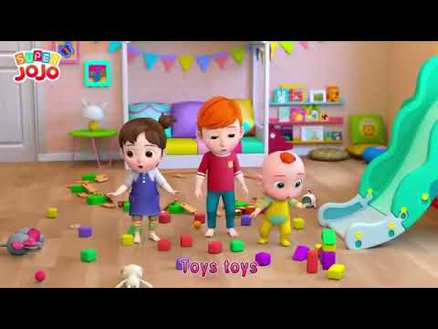 Clean Up Song Tidy Up Song Super JoJo Nursery Rhymes & Kids Songs