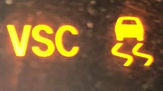 How to Fix & Reset Vehicle Stability Control (VSC) Warning Light Stays On or Flashing | VSC Light On