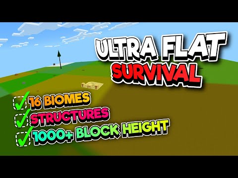 Superflat Survival Has Serious Problems, So I Fixed Them