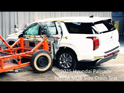 2025 Hyundai Palisade NHTSA MDB Side Crash Test