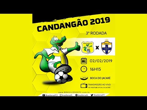 CANDANGÃO 2019 - 3ª Rodada - Brasiliense x Real F. C. - COMPLETO
