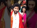 Hero Nani Wife And Son At Tirumala Nani Heronani Shorts Widenewstelugu