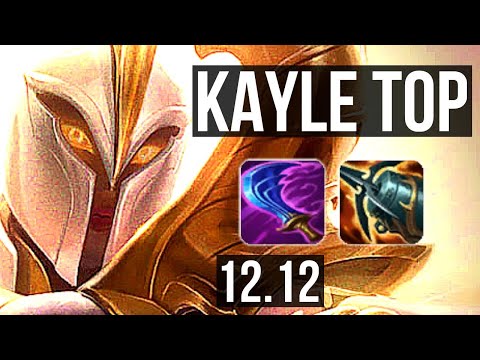 KAYLE vs LILLIA (TOP) | 7/0/2, 700+ games, Godlike | KR Master | 12.12