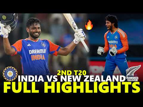 India vs New Zealand 2nd T20 Full Highlights 2026 | IND VS NZ