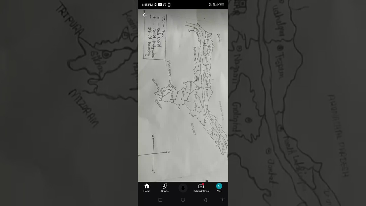 How to draw Assam map with district.
