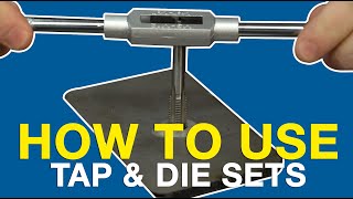 Repairing Stripped Nuts and Bolts: How To Use Tap and Die Se