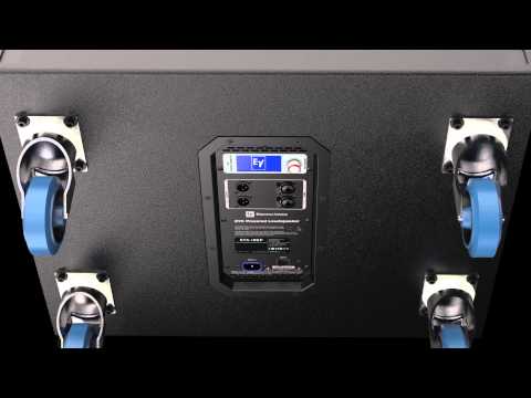 ETX Powered Loudspeaker - Subwoofer Cardioid Setup - Tutorial