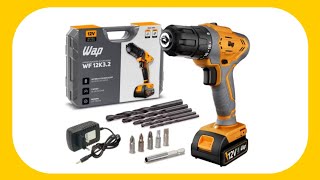 Wap 12-volt screwdriver wf12k3.2 with case and accessories #12voltscrewdriver