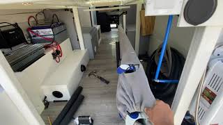 Van Conversion Part 16- installing surfboard and bike racks