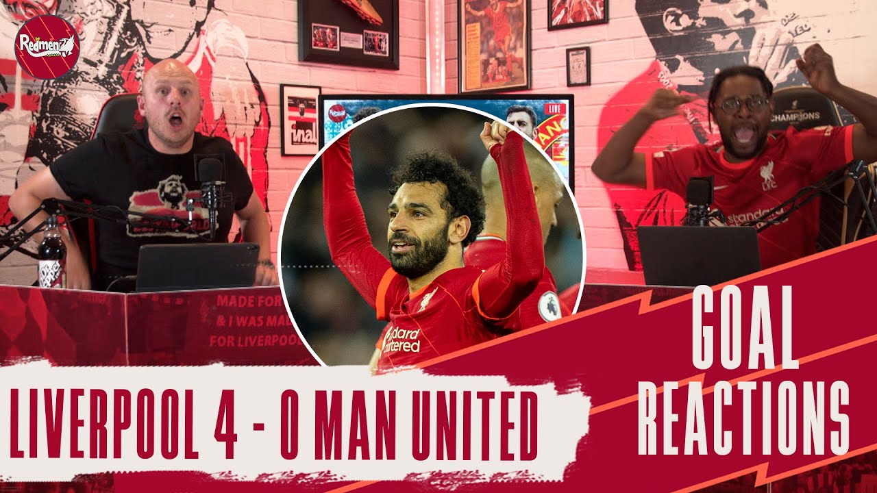 SALAH, MANE & DIAZ DEMOLISH THE MANCS! | LIVERPOOL 4-0 MAN UNITED | GOAL REACTIONS