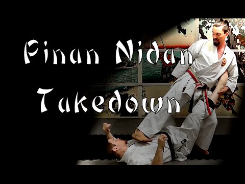 Waza Wednesday 5/25/16 - Pinan Nidan Kick-Catch and Takedown