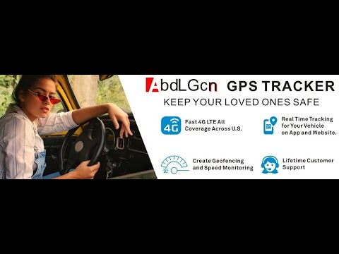 Abdlgcn Obd2 GPS Tracker for Vehicles No Monthly Fee