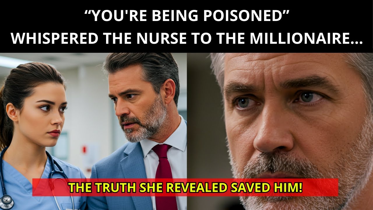THE NURSE SAVED THE MILLIONAIRE CEO WITH A PHRASE: "DON'T DRINK, IT'S POISONED!"