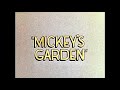 Mickey Mouse Mickey S Garden Reversed