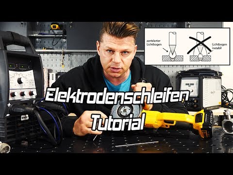 Tungsten electrode grinding tutorial for beginners