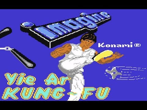 Yie Ar Kung-Fu Review for the Commodore 64 by John Gage