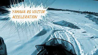 Yamaha RS Vector acceleration