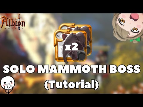 Solo mammoth boss: Tips to Defeat Old White! 🦣 - Albion Online