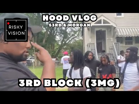 3rd Block (3MG) Chicago Hood Vlog | Welcome To MoeTown: We Run This Shit | Risky Vision