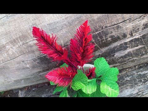 ABC TV | How To Make Paper Flowers With Crepe Paper #37 - Craft Tutorial