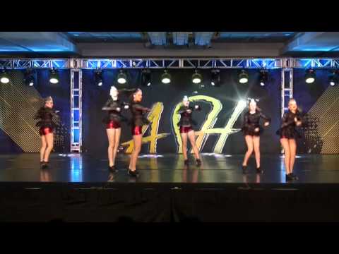 Heather Wayne's Dance Company performing group tap "Royals" at ASH