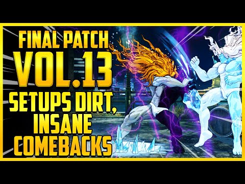 FINAL PATCH Action. Setups Dirt, Amazing Comebacks | SFV CE - Highlights (Vol.13) - Final Season