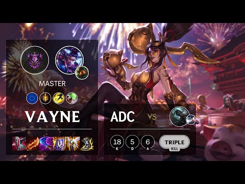 Vayne ADC vs Senna - EUW Master Patch 11.23