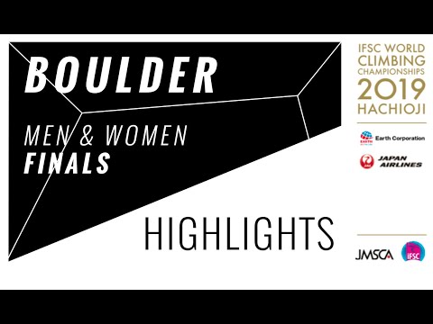 IFSC World Championships Hachioji 2019 || Boulder finals highlights