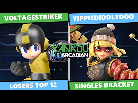 MDVA Winter Arcadian 2023: Losers Top 12 - VoltageStriker (Mega Man) Vs YippieDiddlyDoo (Min Min)