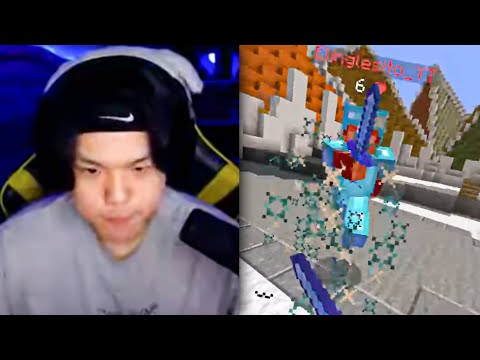 alewang Play MINECRAFT PVP Against Your Viewers