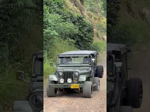 ¿Este Jeep J6 es híbrido y hace transporte en La Celia?