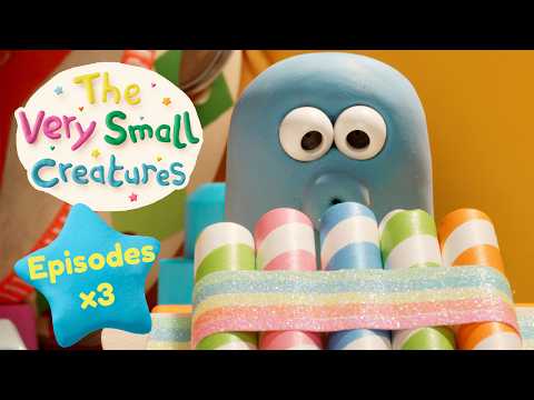 Special Ball / Noisy / Sticky | The Very Small Creatures | Full episodes
