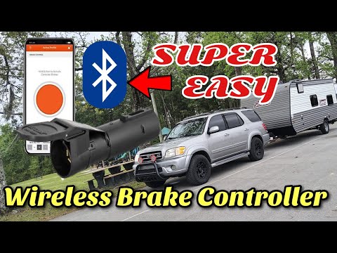 Curt Echo Bluetooth Wireless Brake Controller Review Hauling Camper Travel Trailer or Toyhaulers