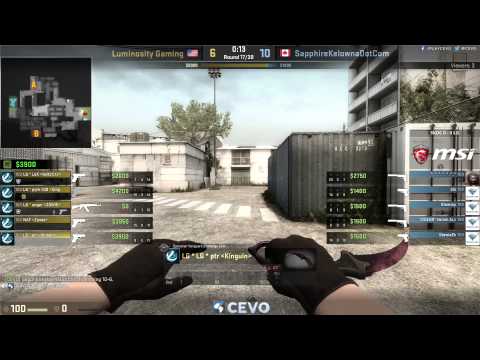 SKDC vs Luminosity Game 1 (CEVO-P CS:GO Season 7) - m3ss & hurikaNe